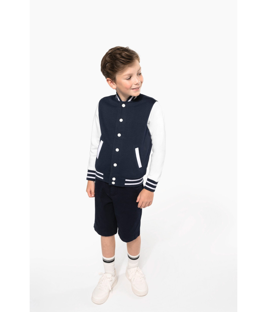 Blouson molleton teddy enfant