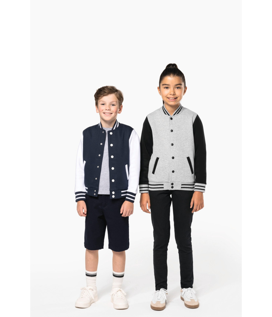 Blouson molleton teddy enfant