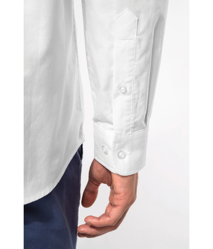 Chemise oxford manches longues homme