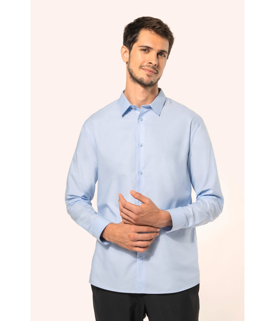 Chemise oxford manches longues homme