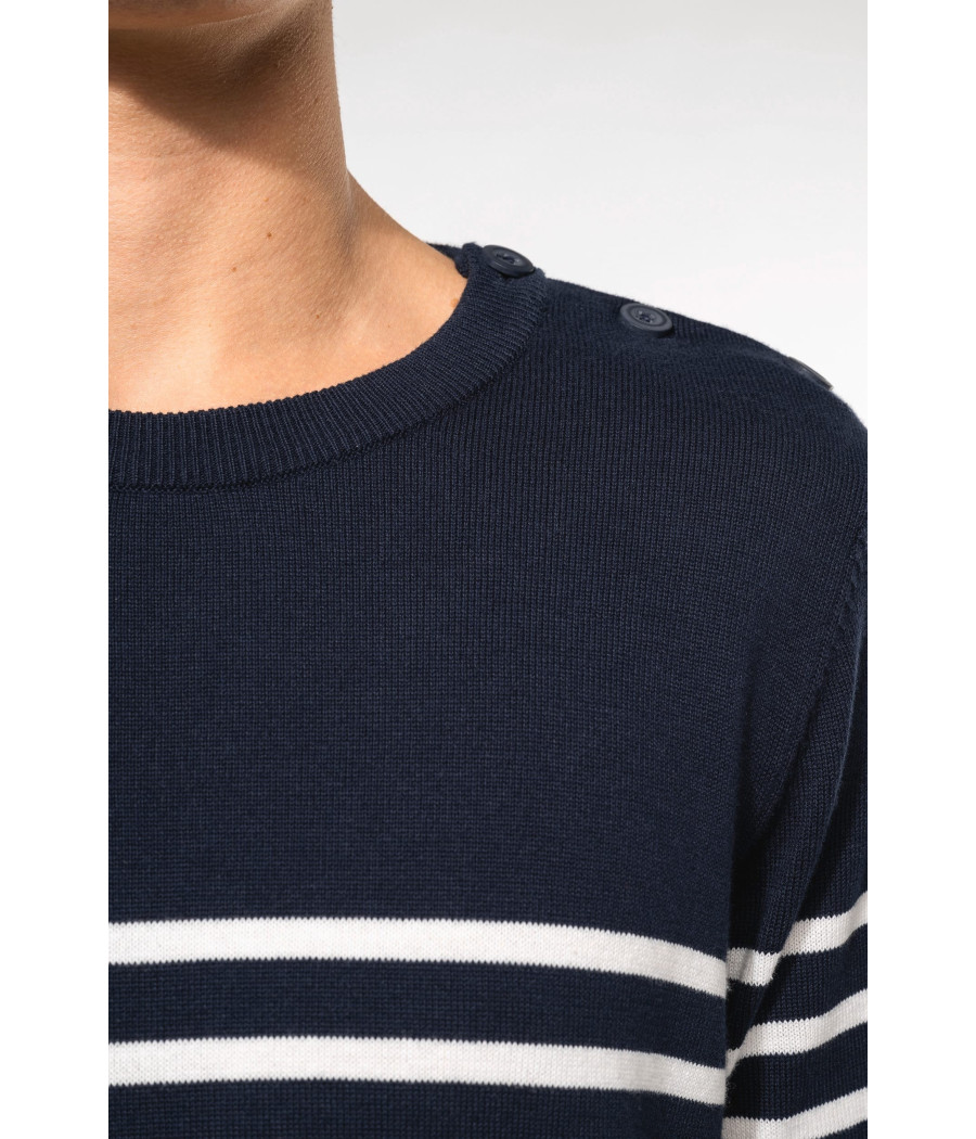 Pull marin homme