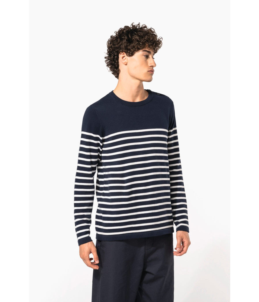 Pull marin homme