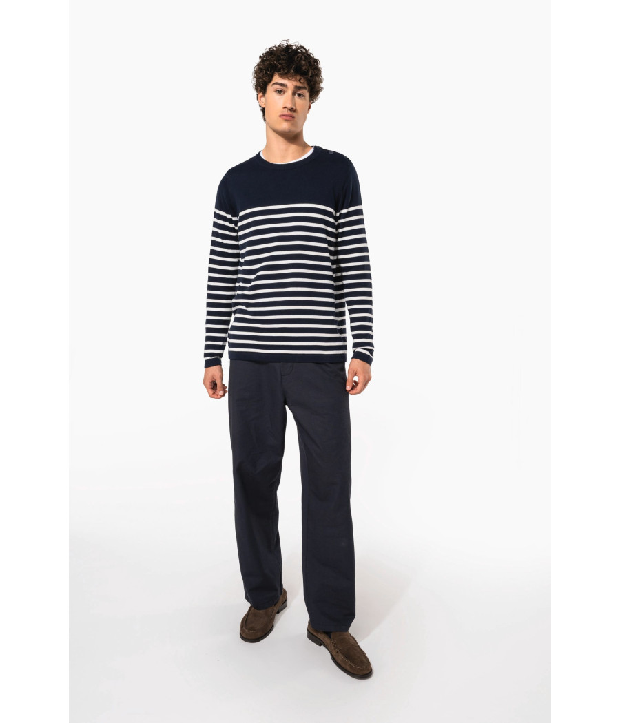Pull marin homme