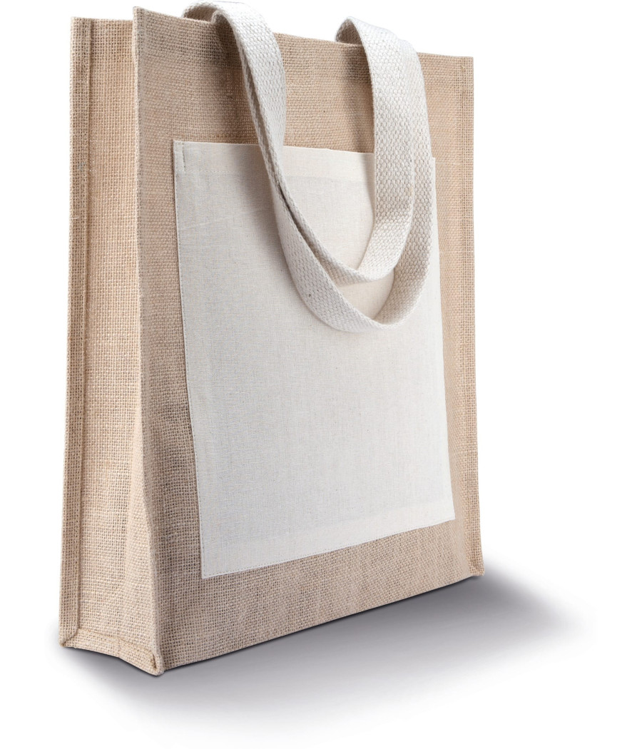 Sac shopping toile de jute