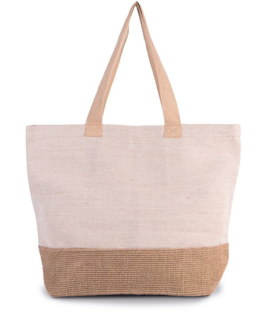 Sac de shopping fourre-tout esprit rustique