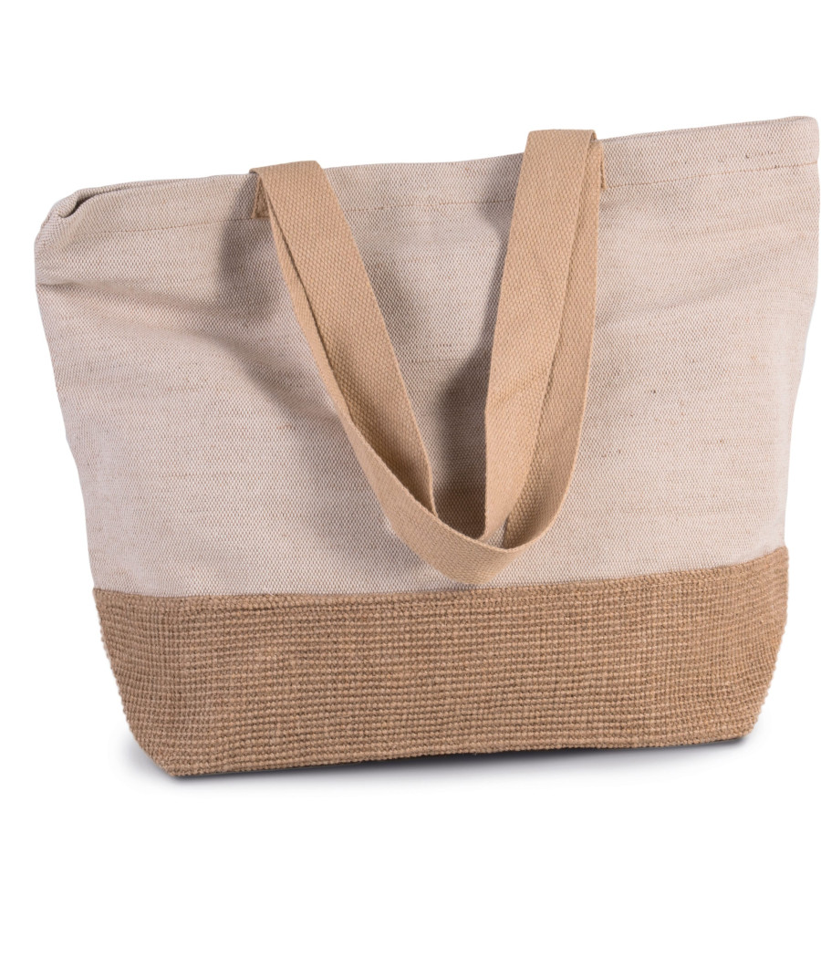 Sac de shopping fourre-tout esprit rustique