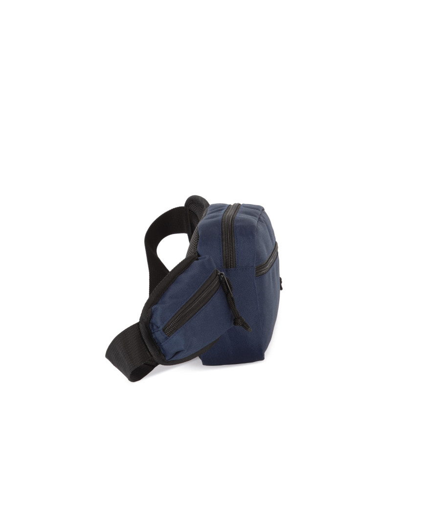 Sac banane recyclé grand format avec pochette latérale