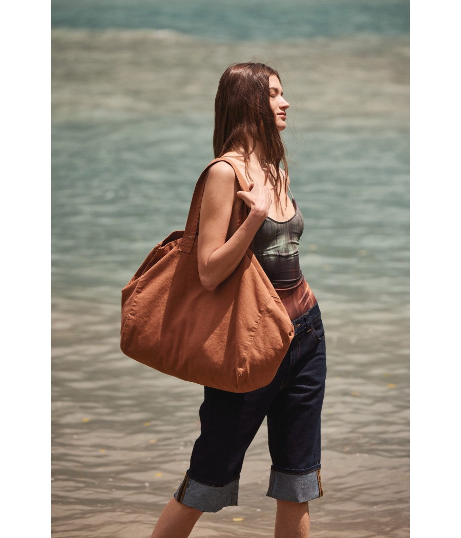 Sac de shopping en coton délavé