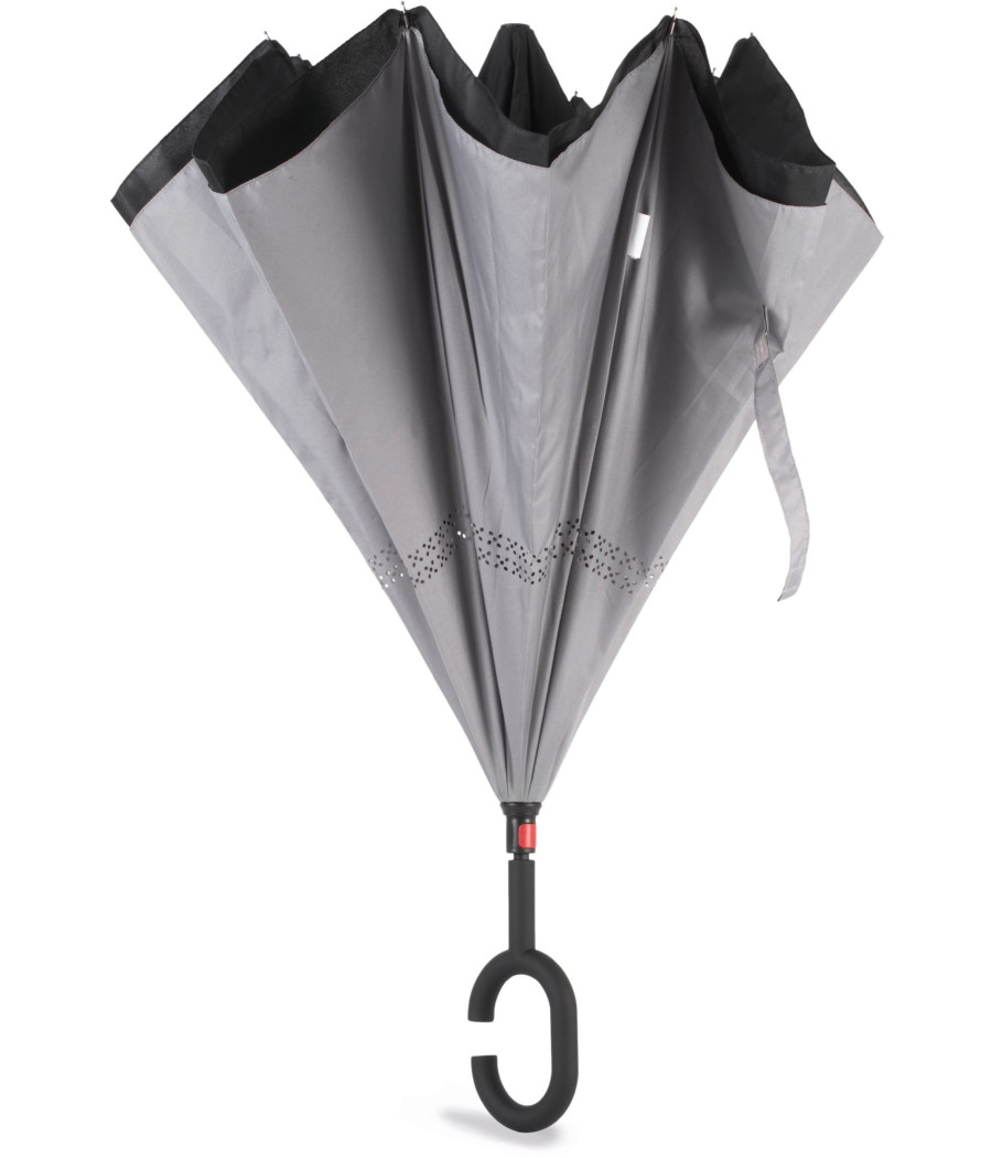 Parapluie inversé mains libres