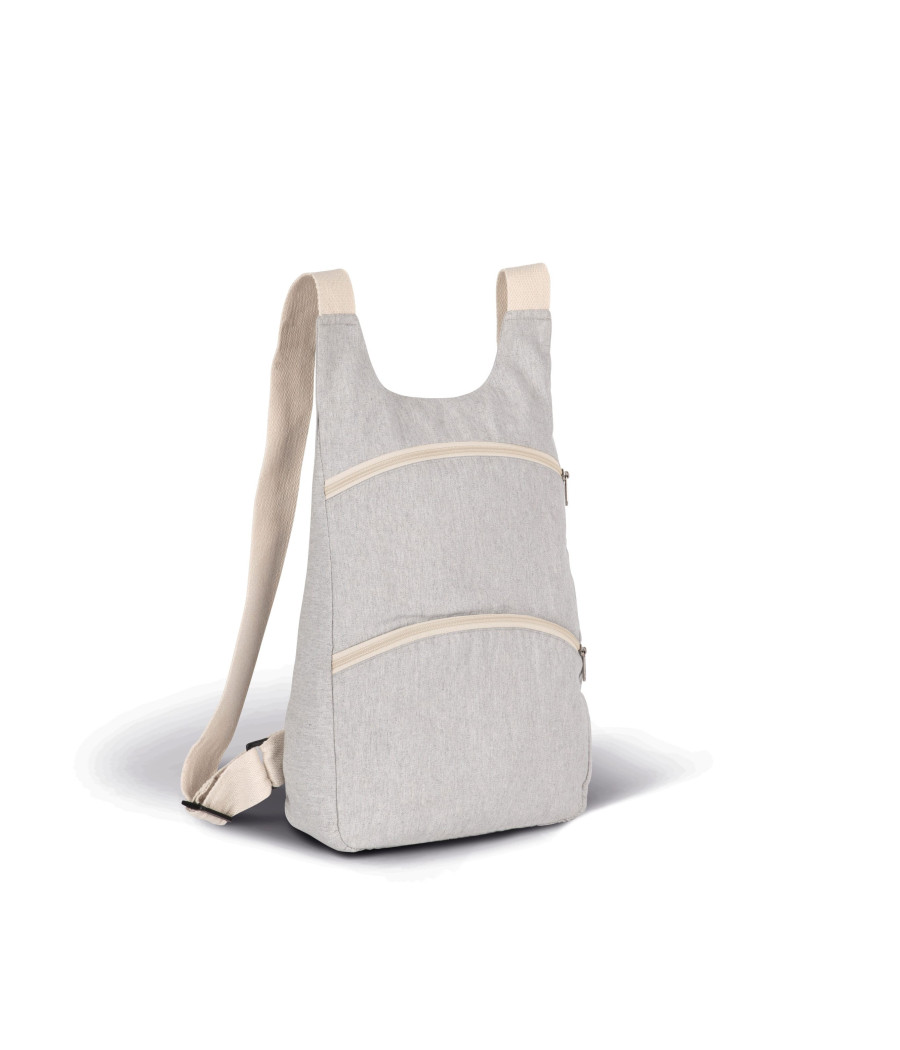 Sac à dos recyclé avec poche arrière antivol