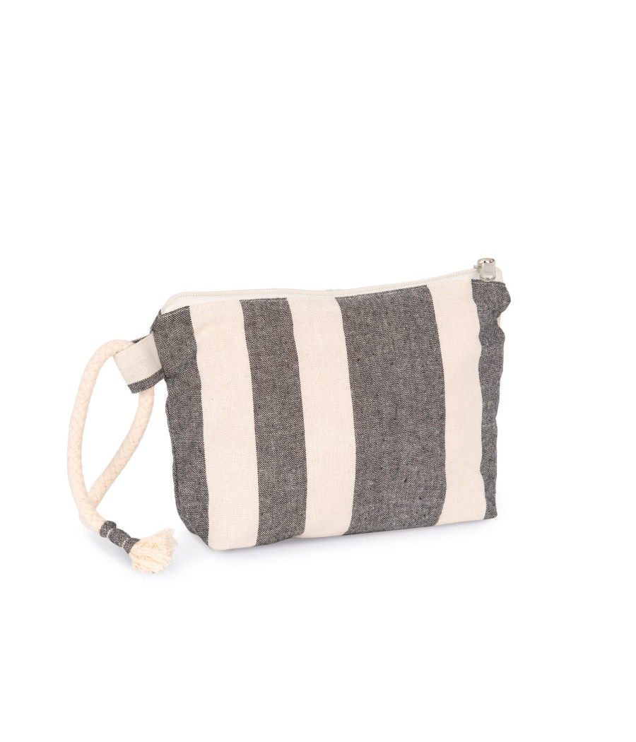 Pochette recyclée - Motifs rayés
