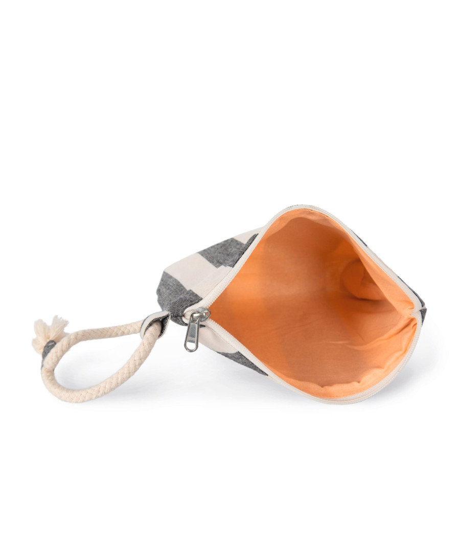 Pochette recyclée - Motifs rayés