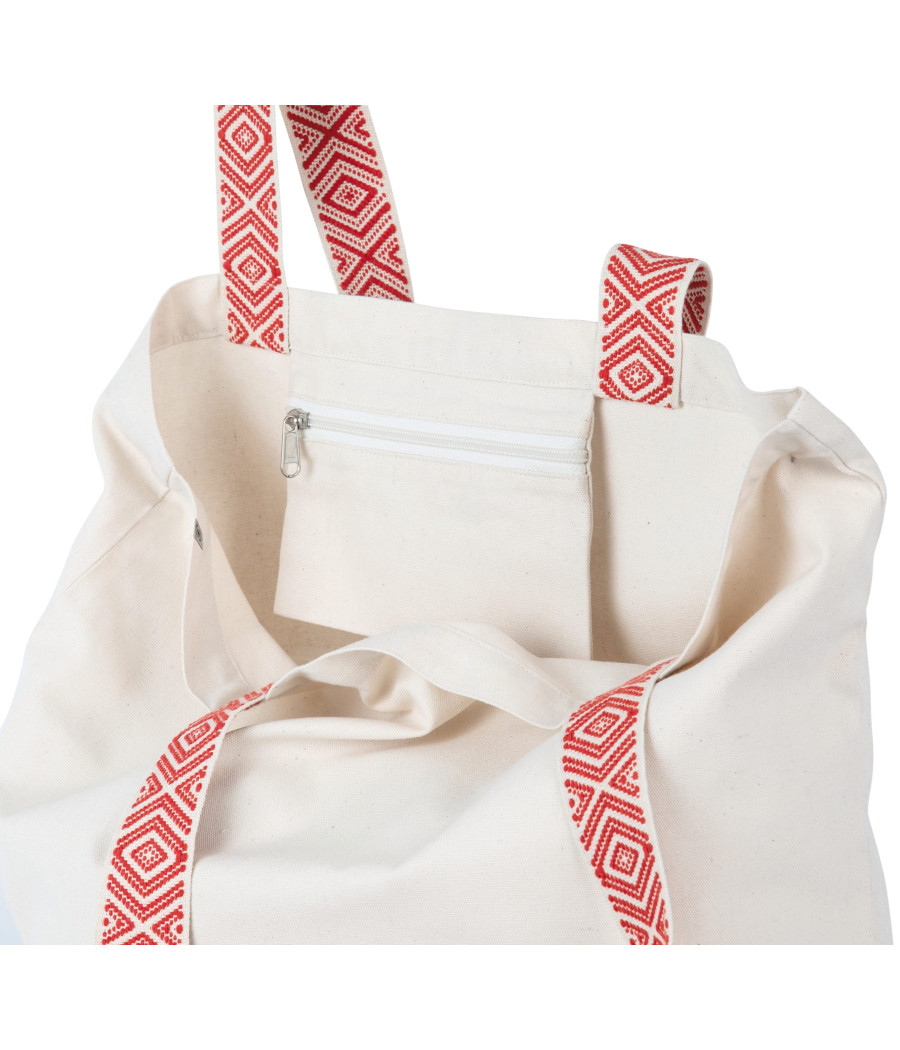 Grand sac shopping recyclé