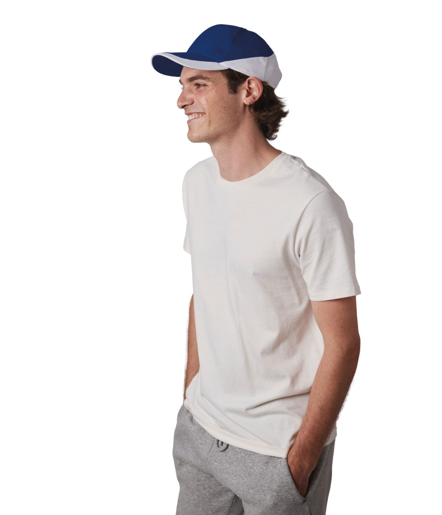 Racing - Casquette bicolore 6 panneaux