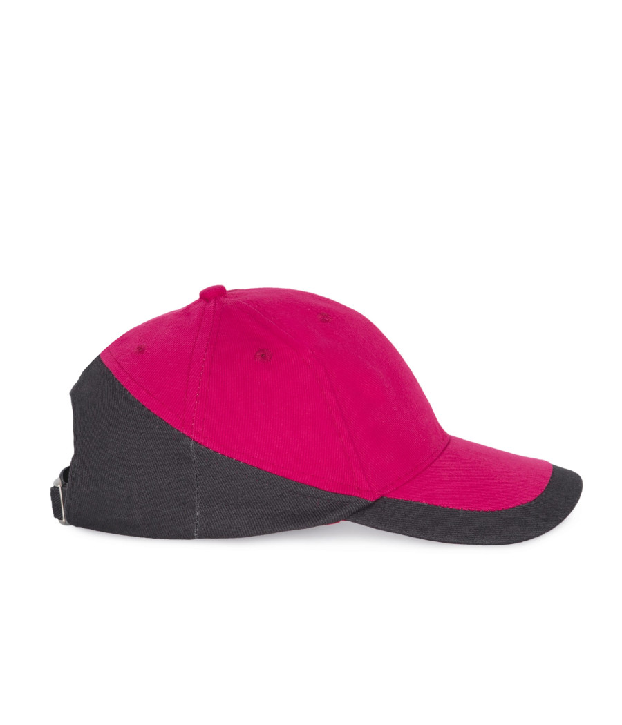 Racing - Casquette bicolore 6 panneaux