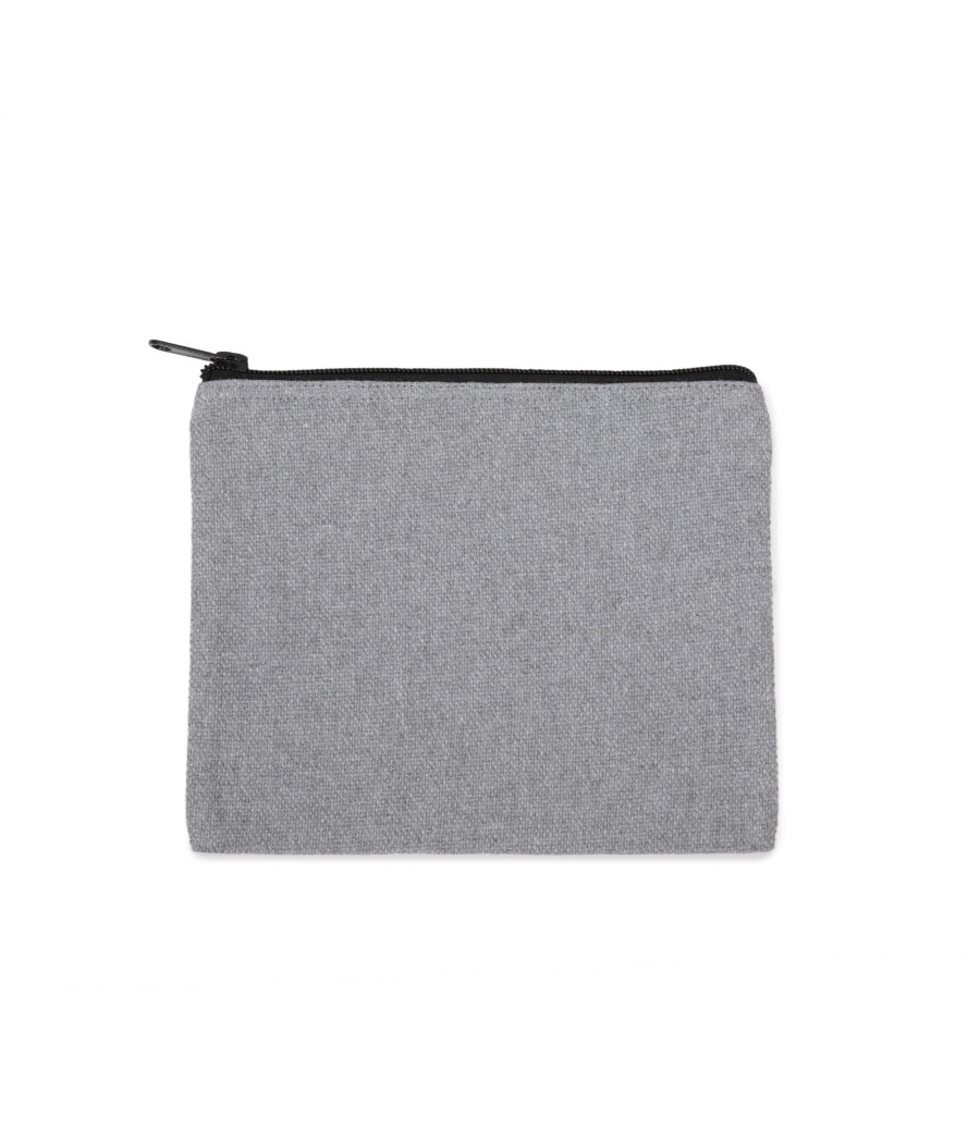 Trousse en toile tissée à la main