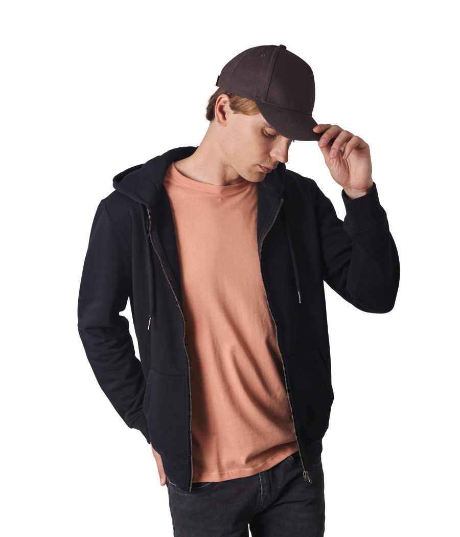 Casquette 5 panneaux en coton bio