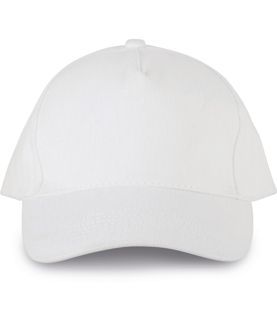 Casquette 5 panneaux en coton bio