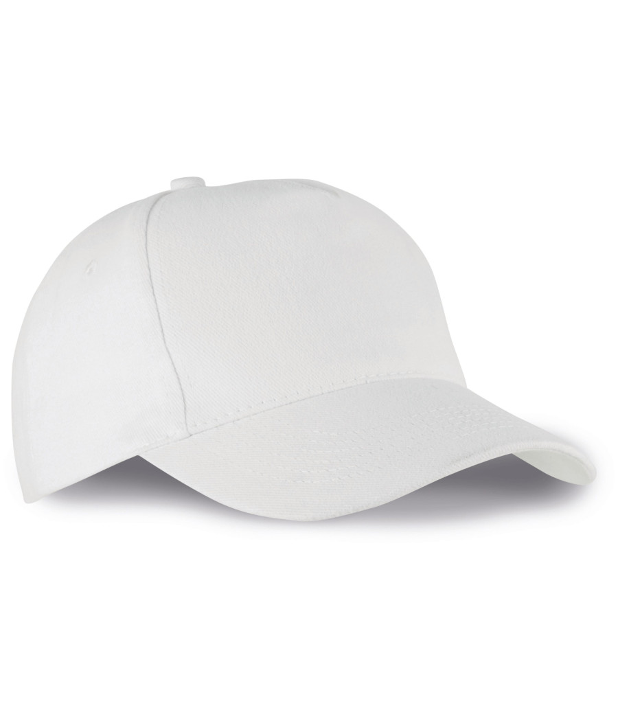 Casquette 5 panneaux en coton bio