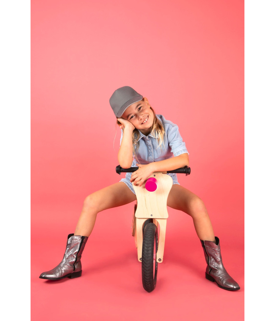 Casquette enfant avec sandwich contrasté - 5 panneaux