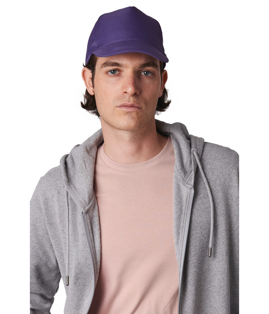 Casquette polyester - 5 panneaux
