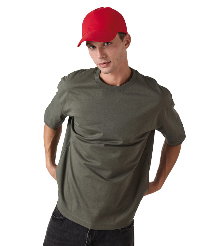 Casquette coton épais - 5 panneaux