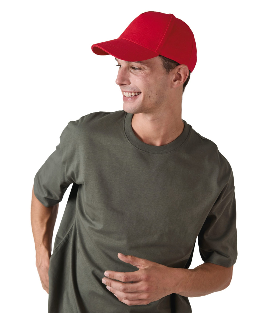 Casquette coton épais - 5 panneaux