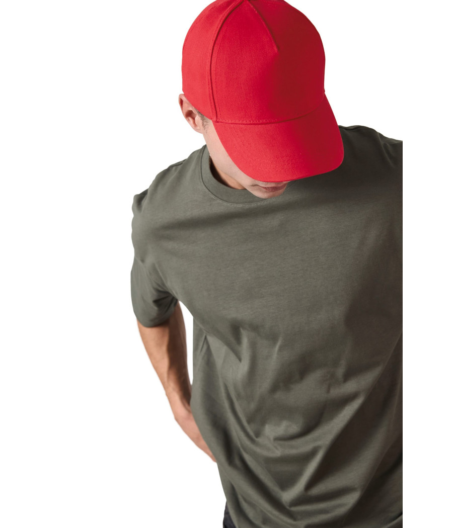 Casquette coton épais - 5 panneaux