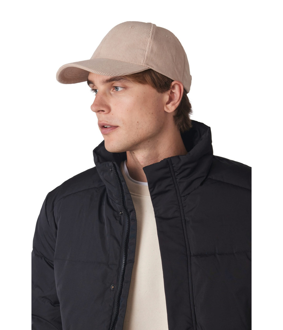 Casquette en velours - 6 panneaux