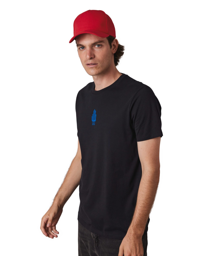 Casquette en coton et polyester recyclés K-loop tracking - 5 panneaux