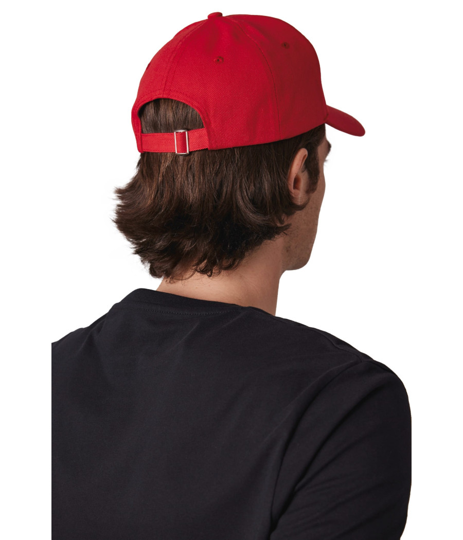 Casquette en coton et polyester recyclés K-loop tracking - 5 panneaux