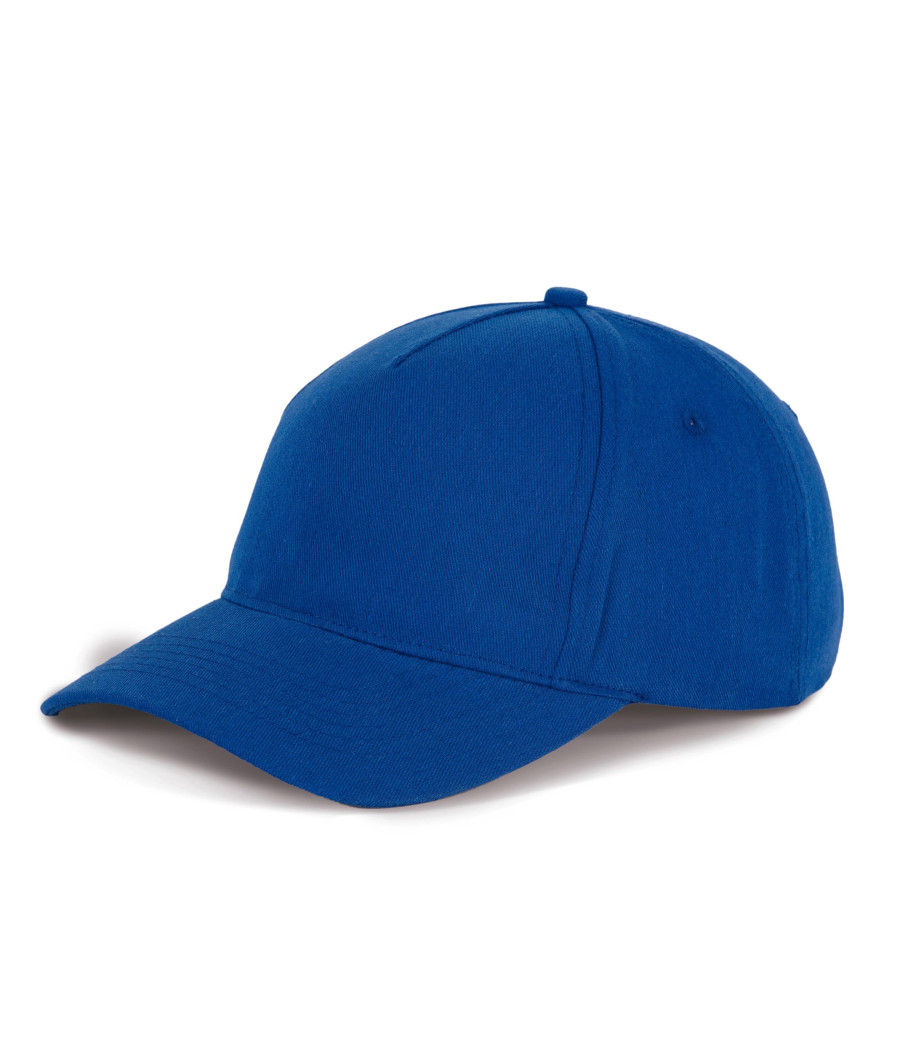 Casquette en coton et polyester recyclés K-loop tracking - 5 panneaux