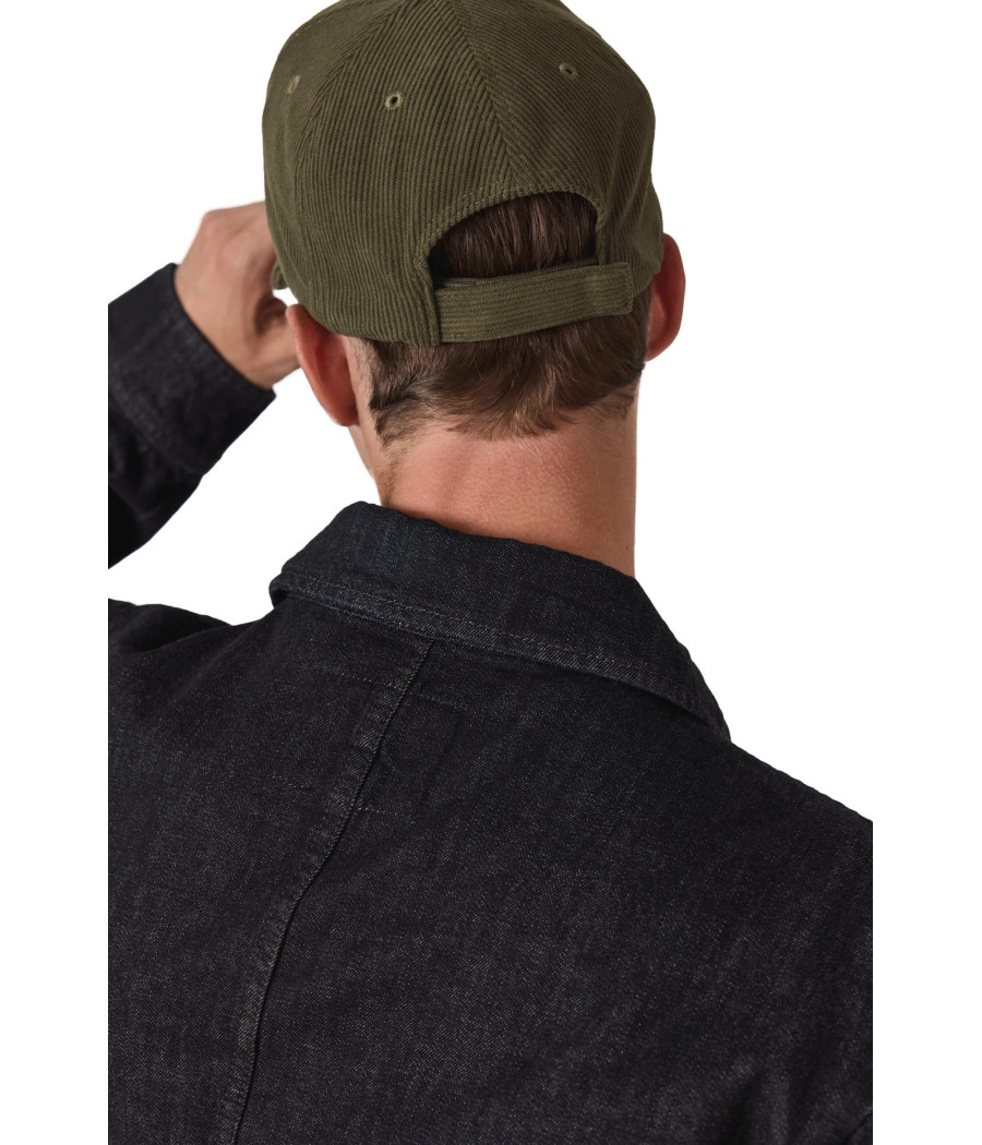 Casquette 5 panneaux en velours