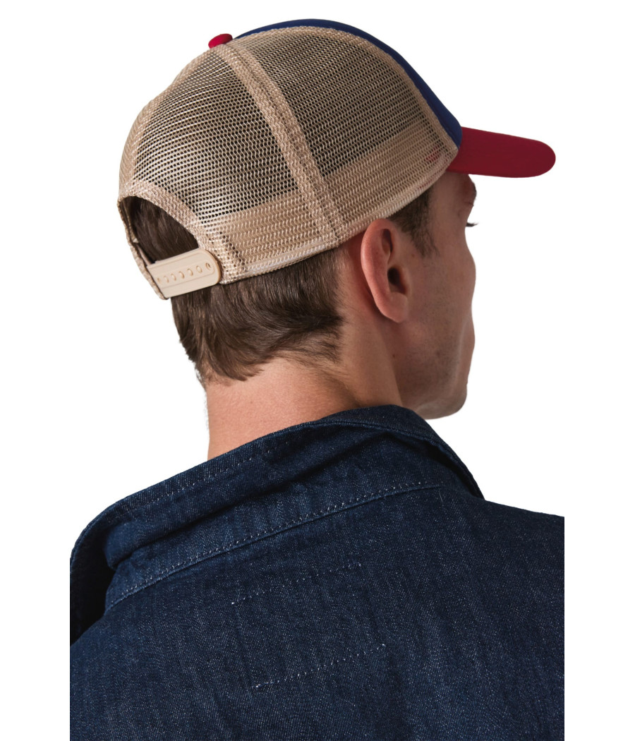 Casquette trucker 5 panneaux en coton canvas - K-up Gold Label