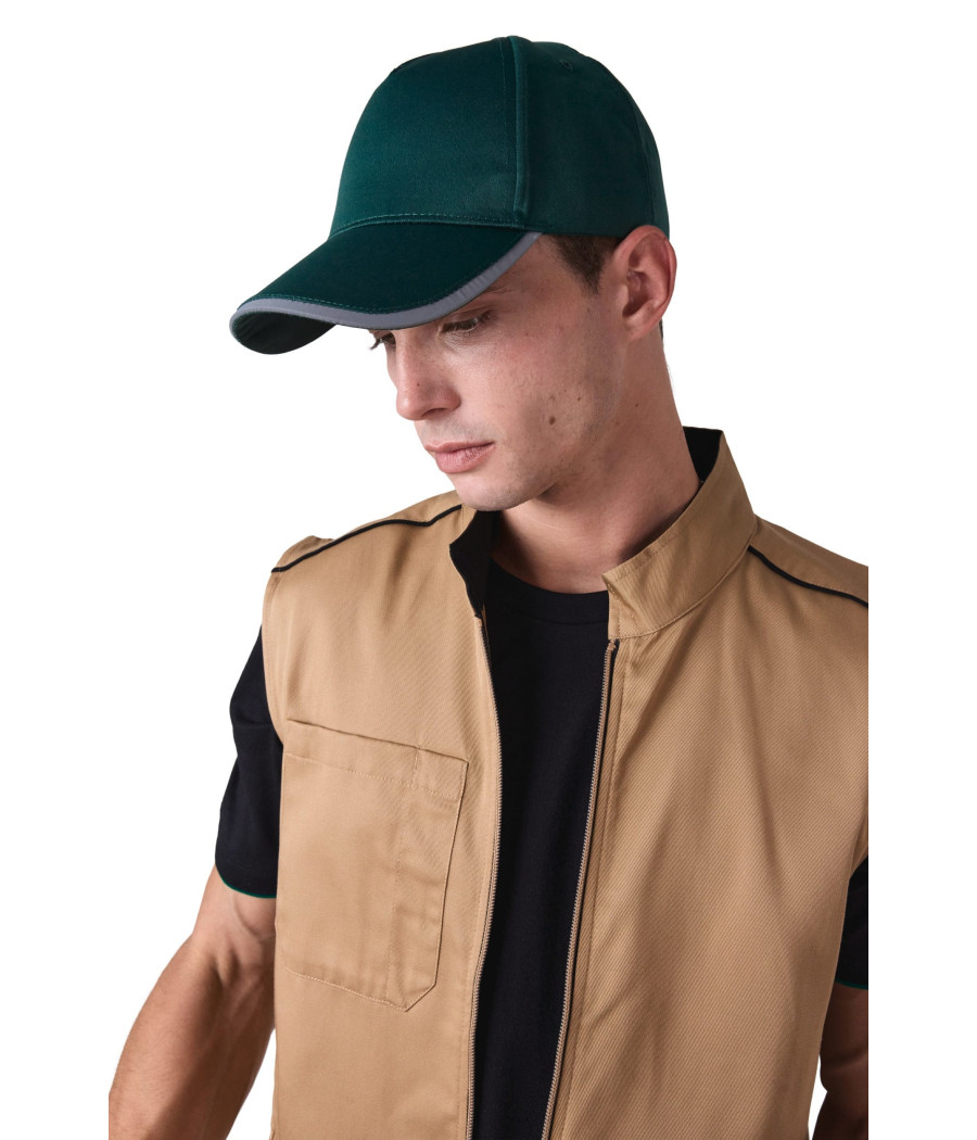 Casquette 5 panneaux en polyester
