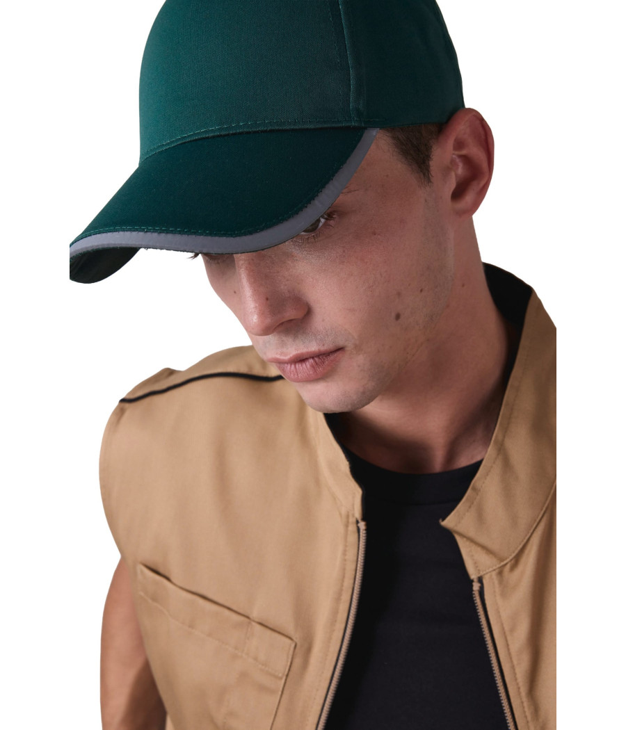 Casquette 5 panneaux en polyester