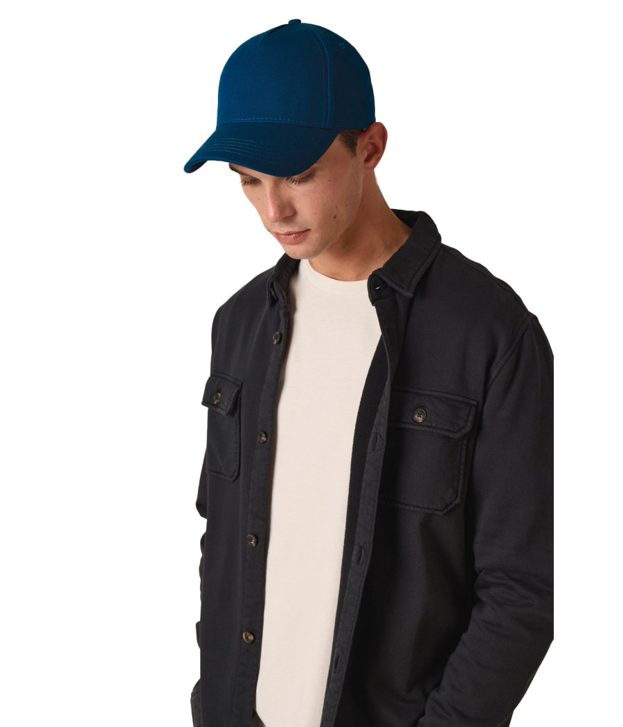 Casquette en coton bio 5 panneaux - K-up Gold Label