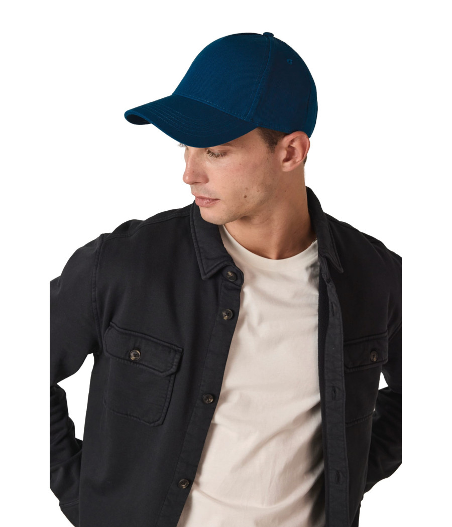 Casquette en coton bio 5 panneaux - K-up Gold Label