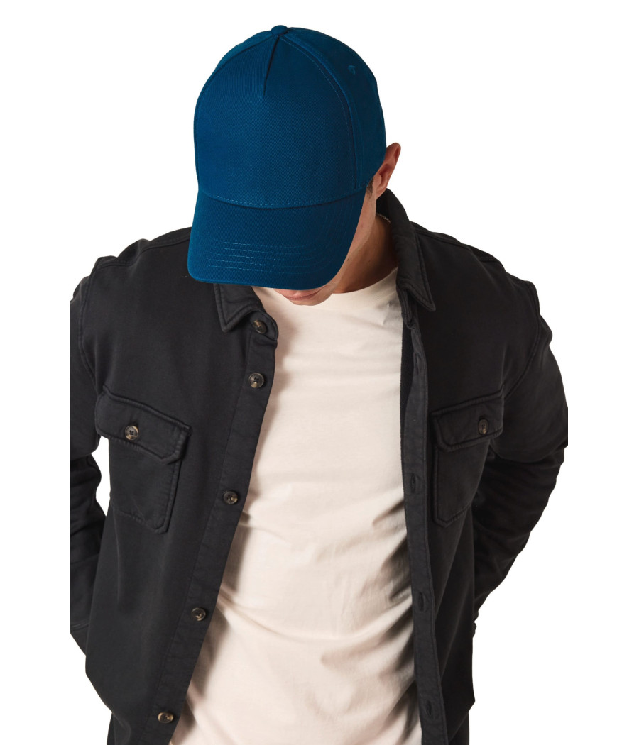 Casquette en coton bio 5 panneaux - K-up Gold Label