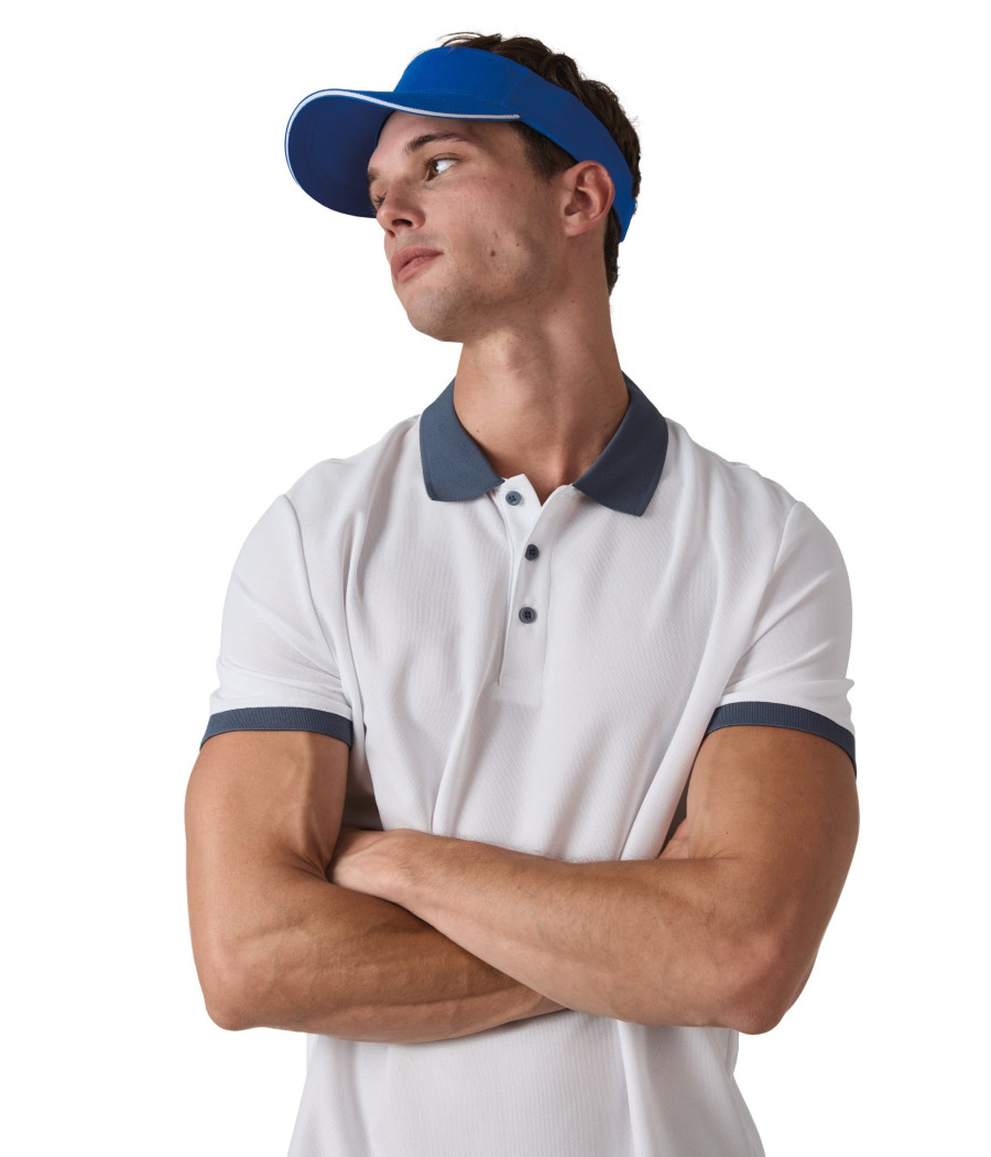 Visière sport en coton