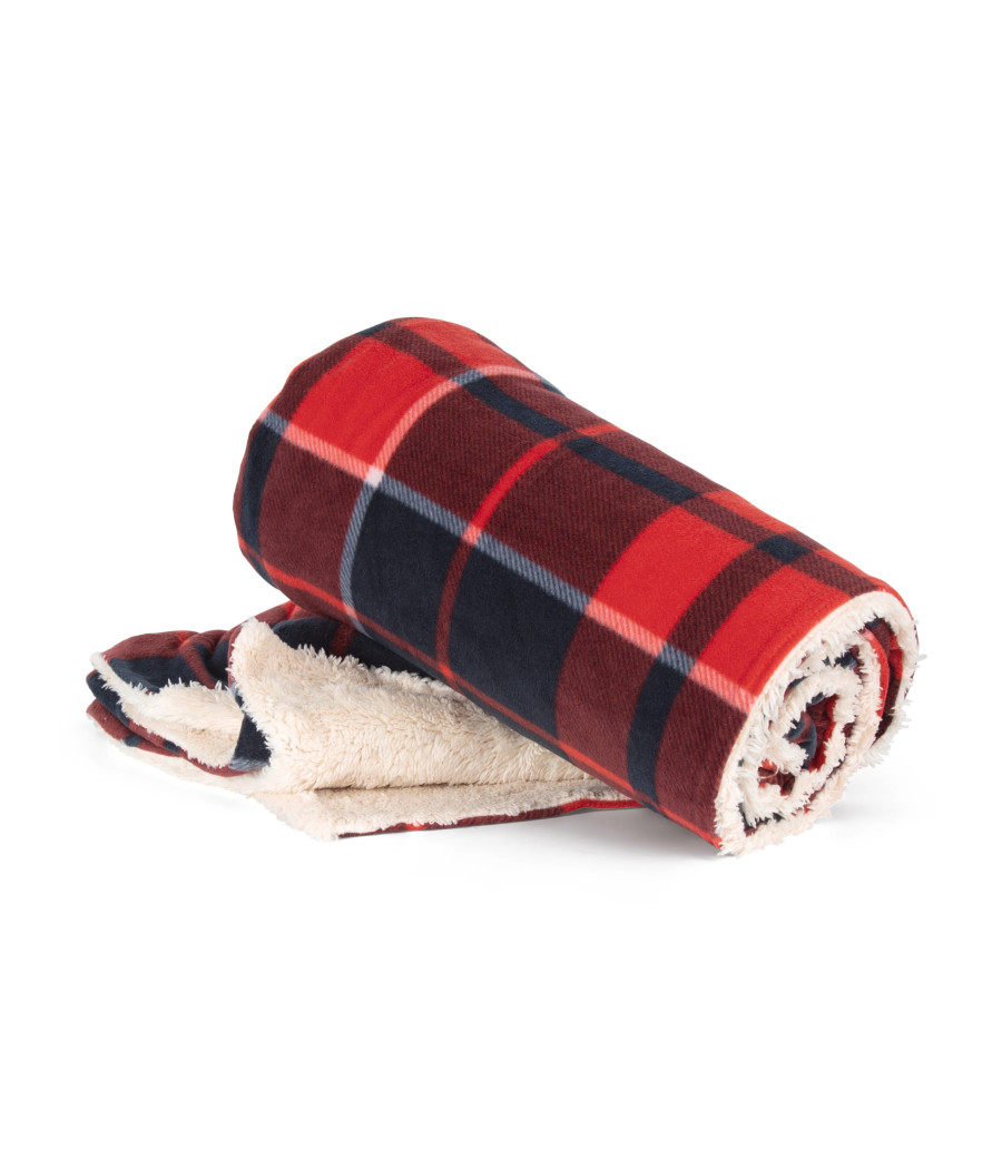 Plaid sherpa