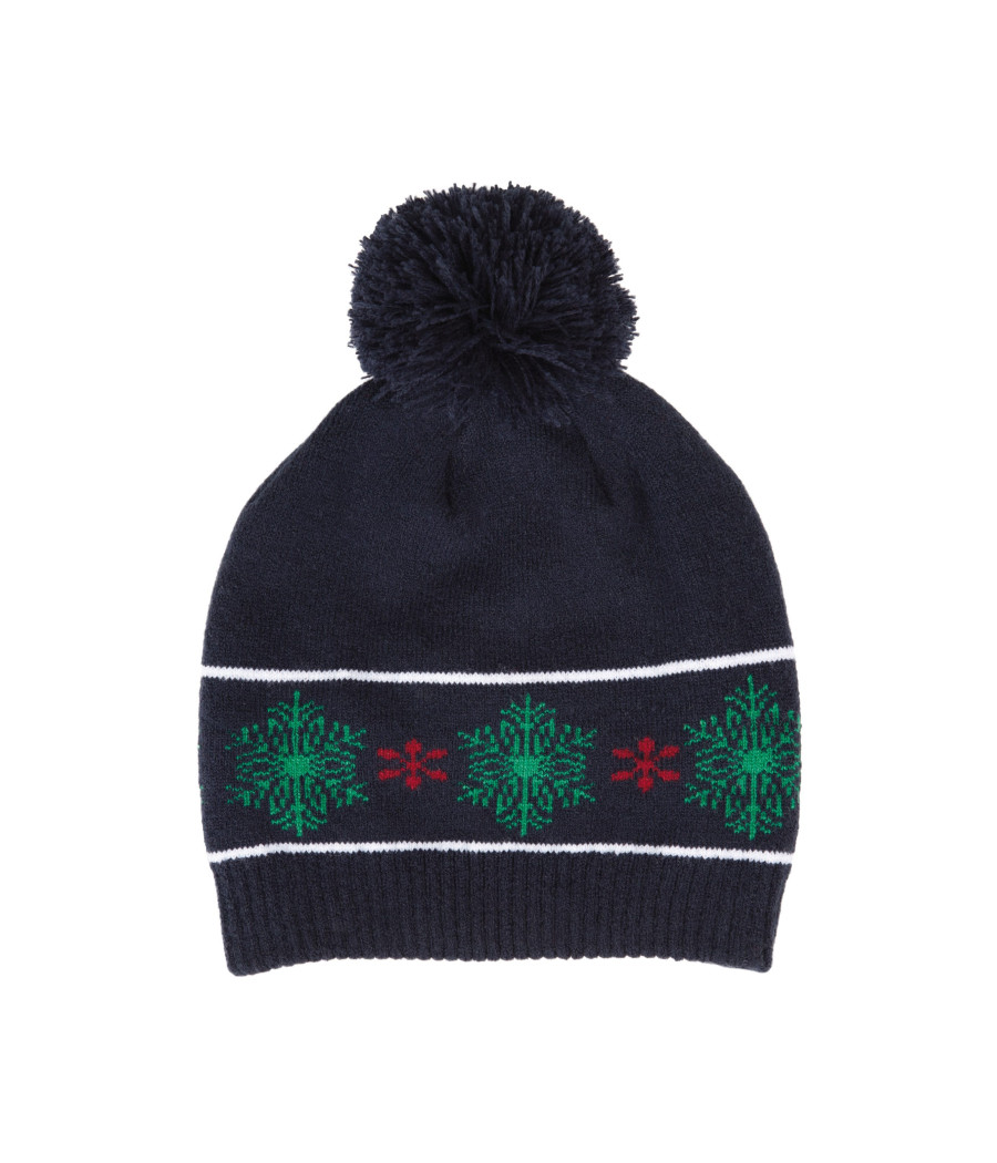 Bonnet motifs de Noël