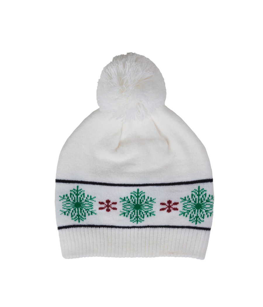 Bonnet motifs de Noël