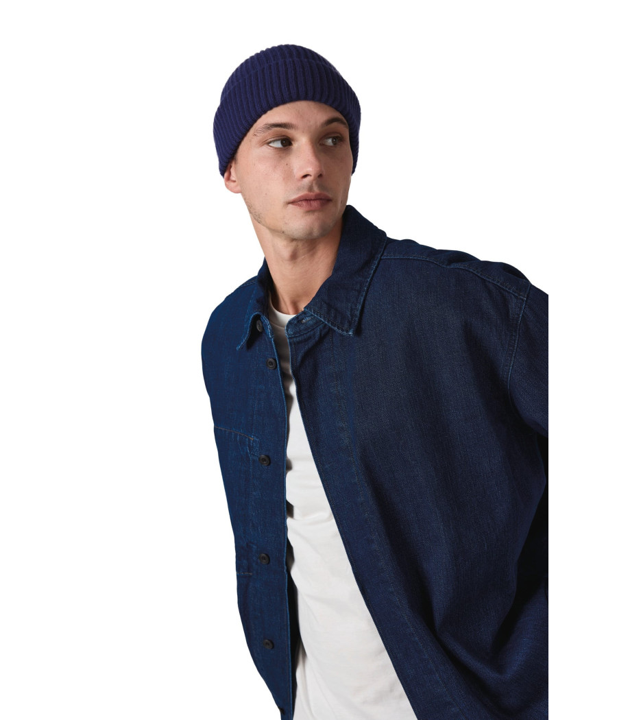 Bonnet en maille avec revers - K-up Gold Label