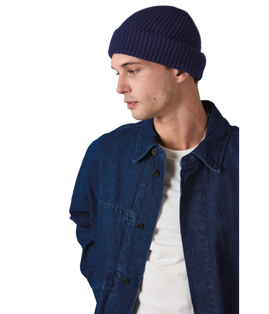 Bonnet en maille avec revers - K-up Gold Label