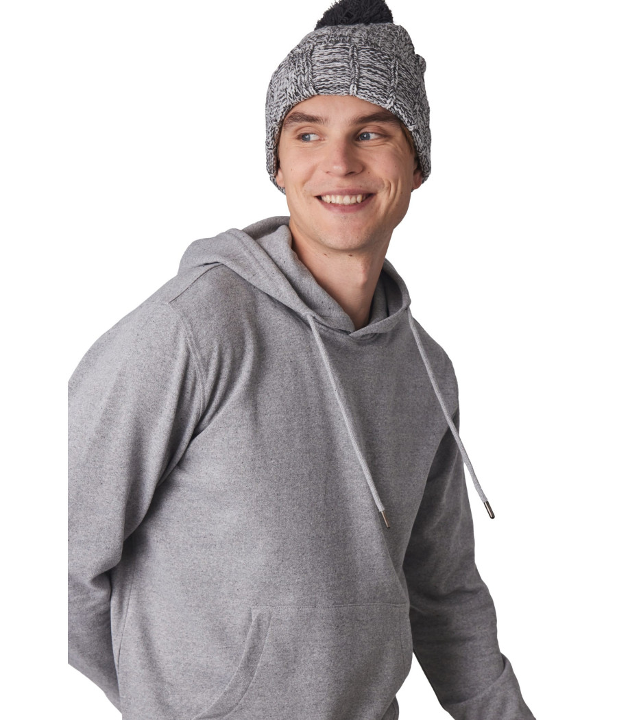 Bonnet à pompon avec revers