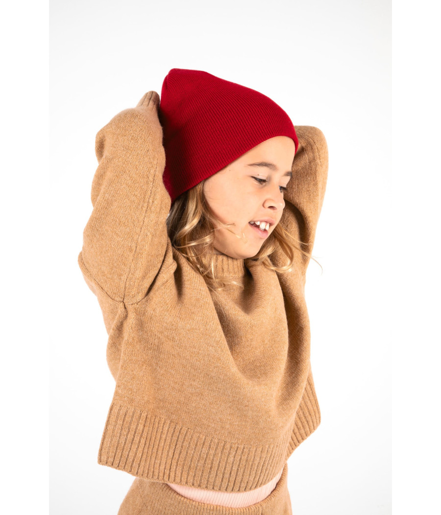 Bonnet enfant tricoté