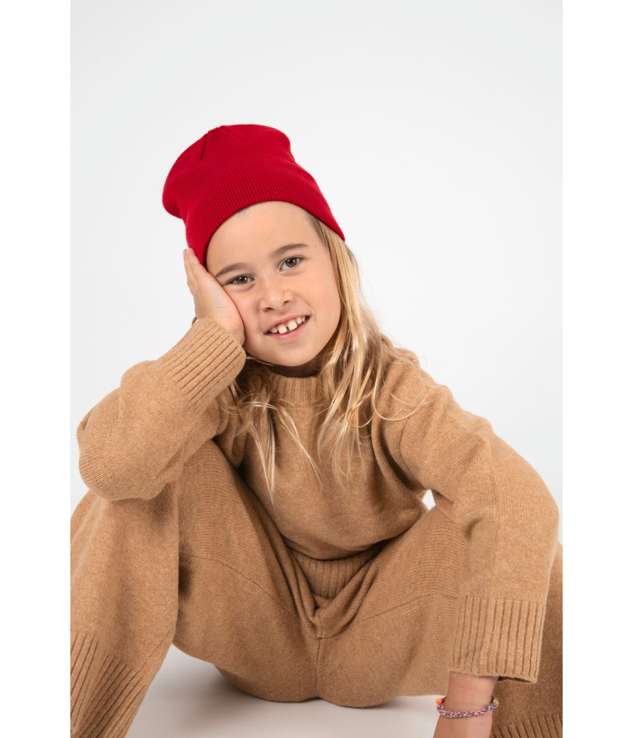 Bonnet enfant tricoté