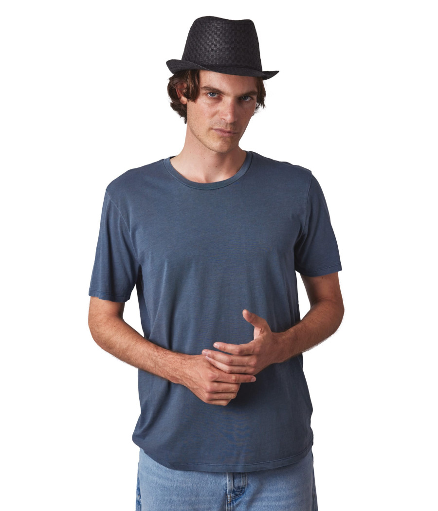 Chapeau de paille style Panama rétro