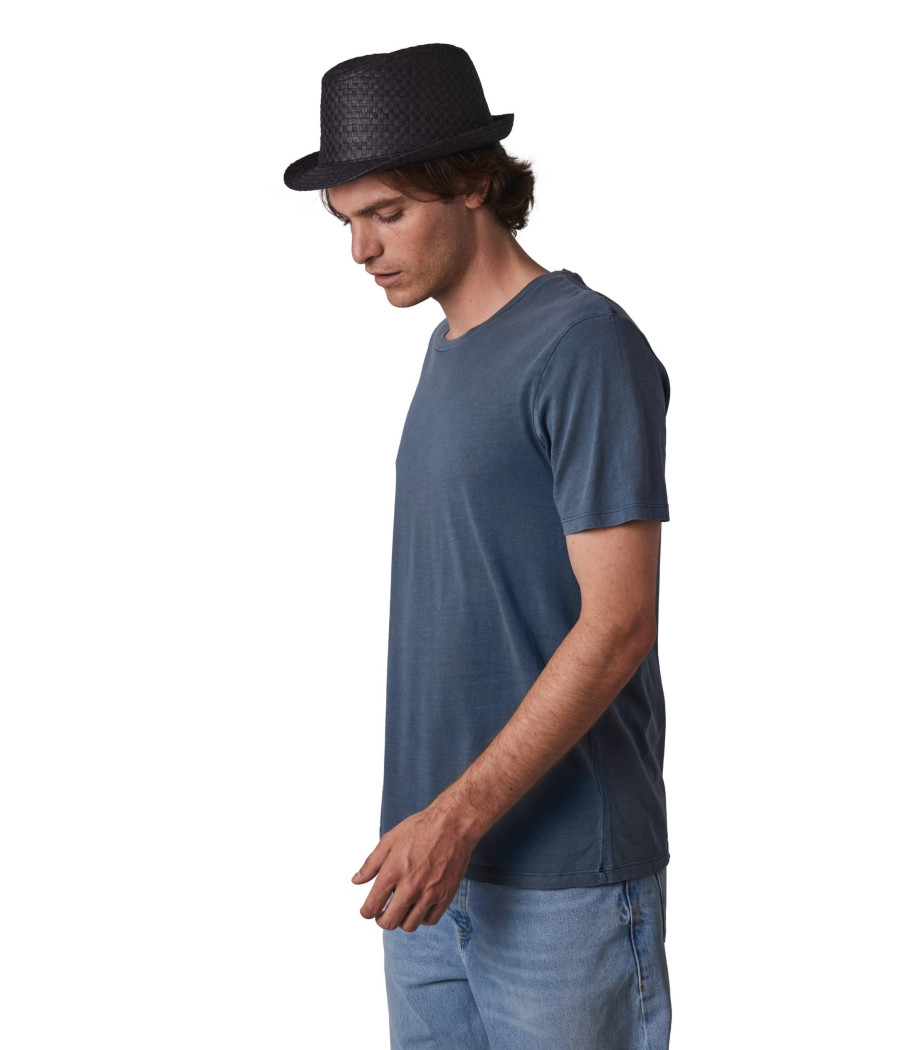 Chapeau de paille style Panama rétro